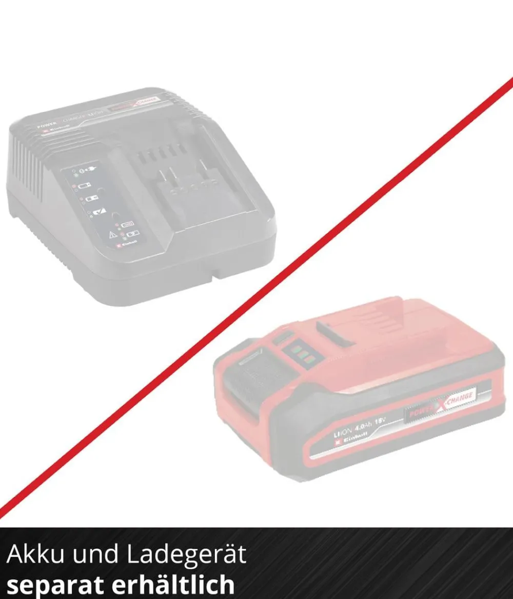 Einhell Gartengeräte - Akku-Vertikutierer-Lüfter GC-SC 18/28 DS Li-Solo