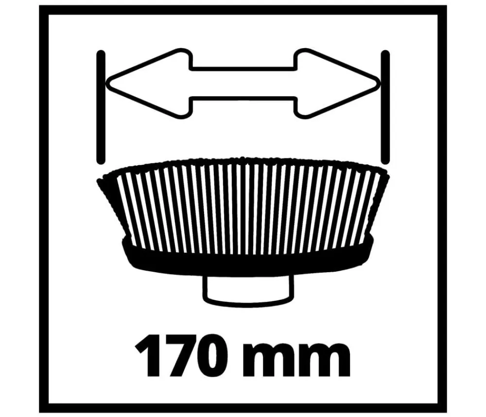 Einhell Gartengeräte - Bürste Soft 170/40