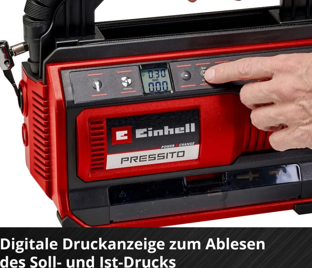 Einhell Hybrid-Kompressor PRESSITO 18/25 Hot