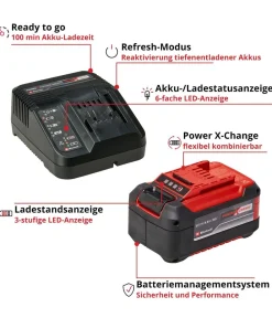 Einhell Gartengeräte Zubehör - PXC-Starter-Kit 5,2 Ah