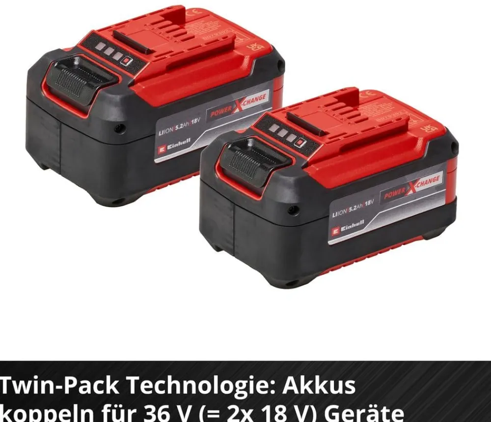 Einhell Gartengeräte Zubehör - PXC-Starter-Kit 5,2 Ah