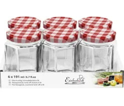 Einkochwelt Einkochglas, 191 ml, 6er-Set Outlet