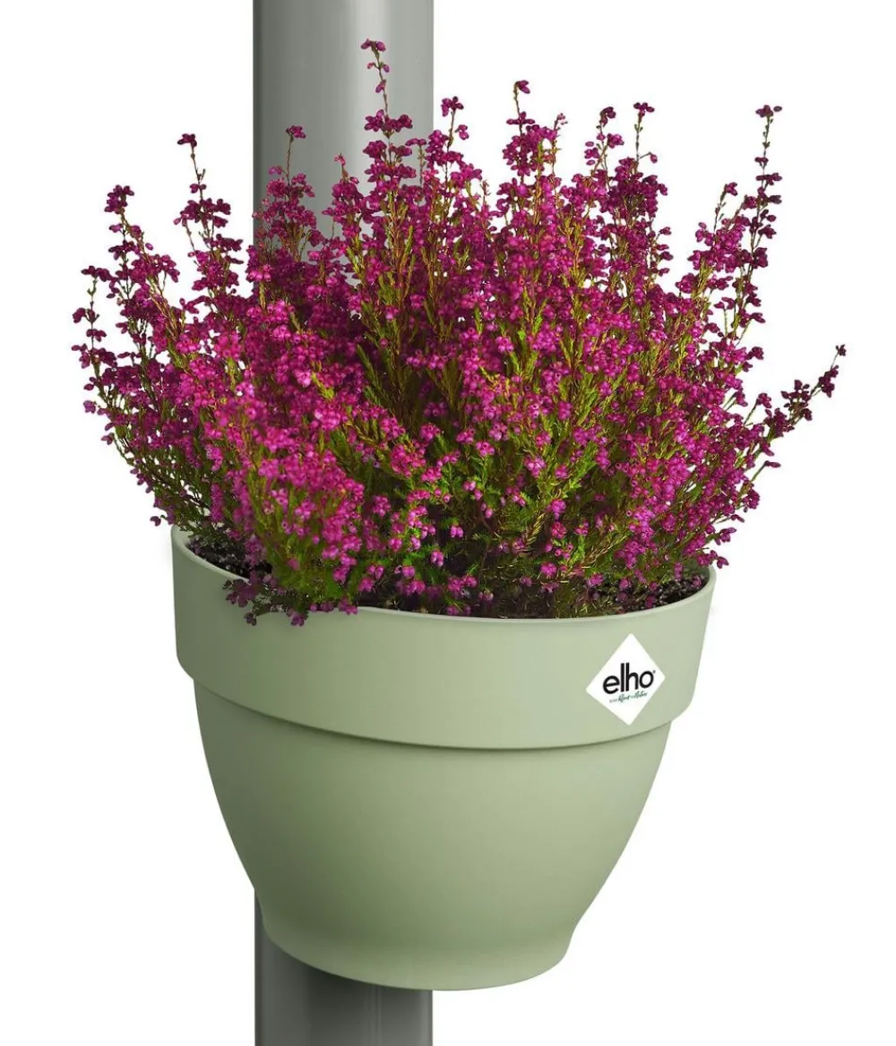 Elho Pflanzkübel & Blumenkästen > Kunststoff-Fallrohrtopf Vibia Campana, rund, ca. Ø19/H16 cm