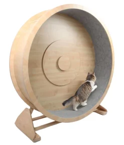 Elmato® Katzenspielzeug - Katzenlaufrad Rocky XXL, stehend, /