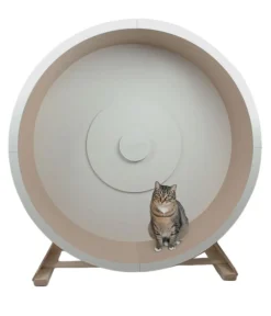 Elmato® Katzenspielzeug - Katzenlaufrad Rocky XXL, stehend, /