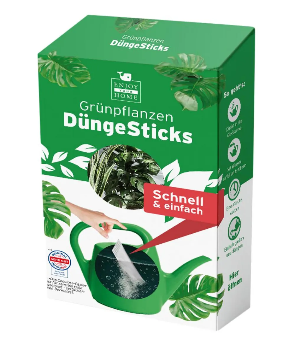 Enjoy your Home Spezialdünger - Grünpflanzen DüngeSticks, 24 Stk.