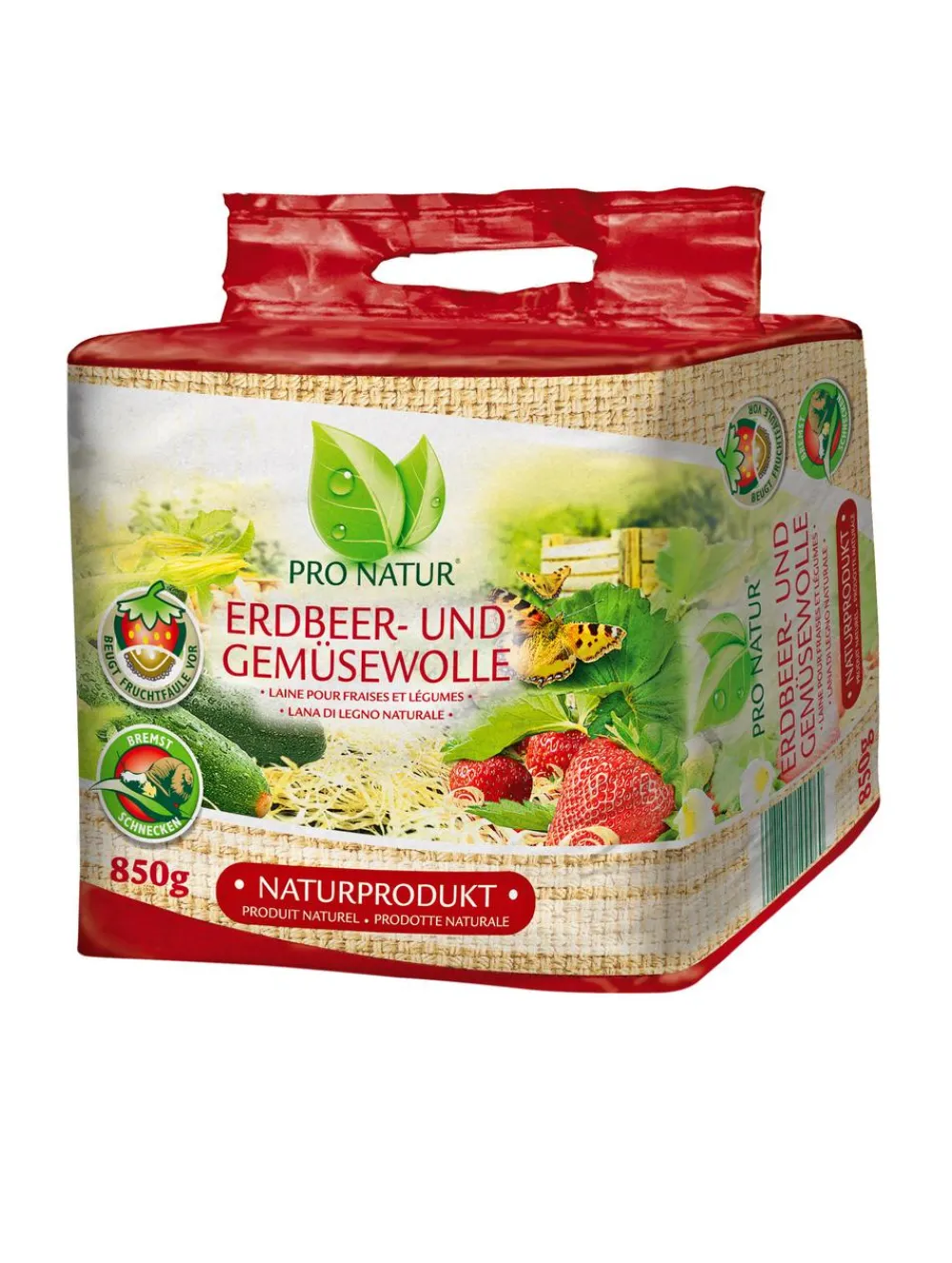 Ziegler Pflanzenfolien & Ernteschutz > Erdbeer- & Gemüsewolle, 850 g