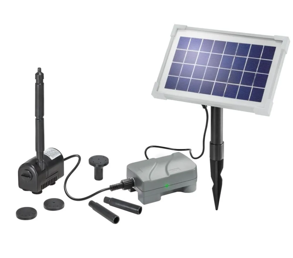 Esotec Gartenteich·Teichpumpen & Teichtechnik|Teichpumpen & Teichtechnik > Solar Pumpensystem Rimini plus