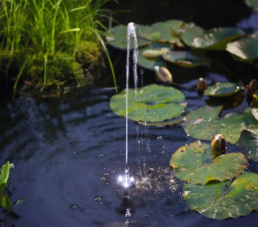 Esotec Solarpumpe Palermo LED für den Gartenteich Schwarz Sale