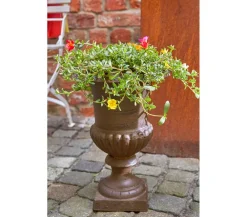 Esschert Design Blumensäulen > Französische Pflanzvase aus Gusseisen,