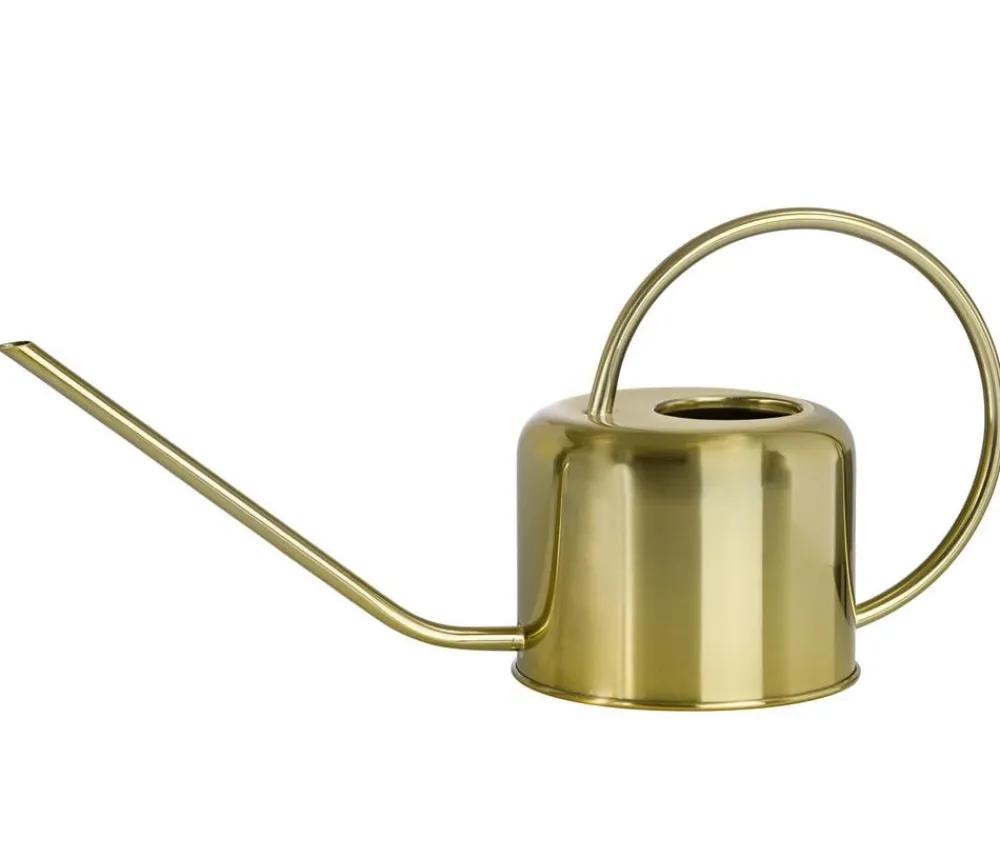 Esschert Design Gießkannen & Sprühflaschen - Metall-Gießkanne Nina, 1 l Gold