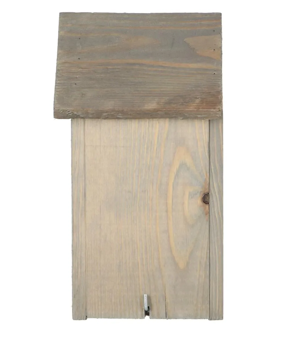 Esschert Design Nistkästen - Nistkasten Kohlmeise Pinie, ca. B15/H25/T13,7 cm Grau