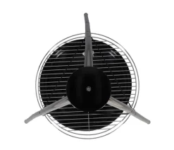 Esschert Design Feuerschalen|Holzkohlegrills - Esschert Grill-Feuerschale inkl. Dreibein, ca. B67,5/H157/T77 cm Schwarz