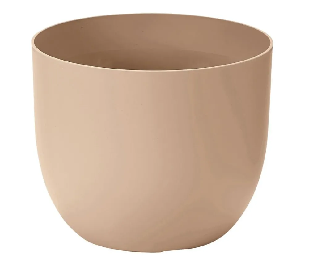 Euro3Plast Greener Kunststoff-Topf Rio, rund Beige Online