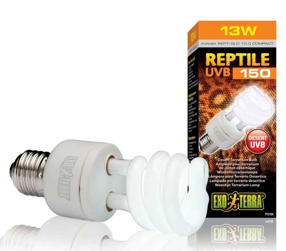 Exo Terra® Terrarientechnik > Reptile UVB 150 UV-Kompaktlampe