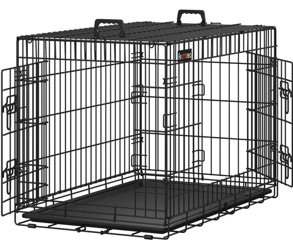 Feandrea Mehr Hundeschlafplätze > Hundekäfig XXL mit 2 Türen