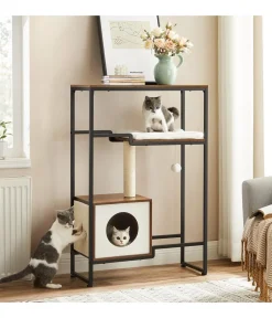 Feandrea Kratzbaum, , ca. B74/H114/T34 cm Braun Clearance
