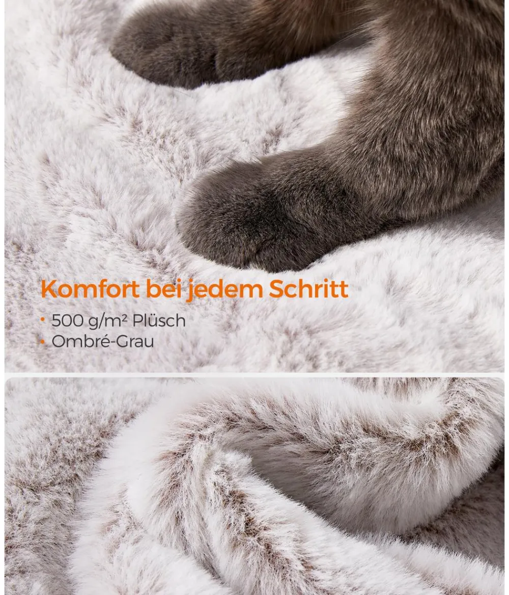 Feandrea Kratzbäume & Kratzmöbel - Kratzbaum, , ca. B49/H135/T49 cm Hellbraun