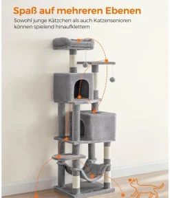 Feandrea Kratzbäume & Kratzmöbel > Kratzbaum, , ca. B49/H155/T40 cm
