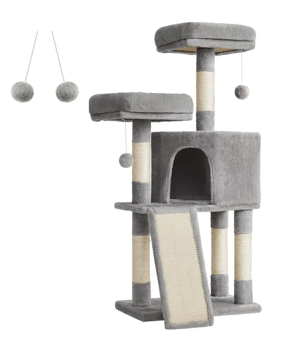 Feandrea Kratzbaum, , ca. B50/H115/T35 cm Hellgrau