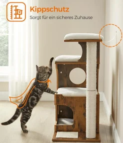 Feandrea Kratzbäume & Kratzmöbel > Kratzbaum, vintage, ca. B66/H88/T42 cm