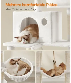 Feandrea Kratzbaum XXL, ca. B60/H206/T50 cm Creme Online