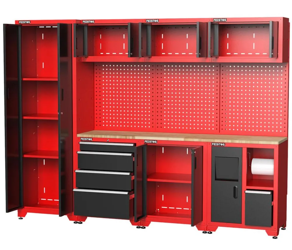 FEISTOS Zubehör & Ausstattung - Werkzeugschrank Juno 3, ca. B264/H198/T45,7 cm
