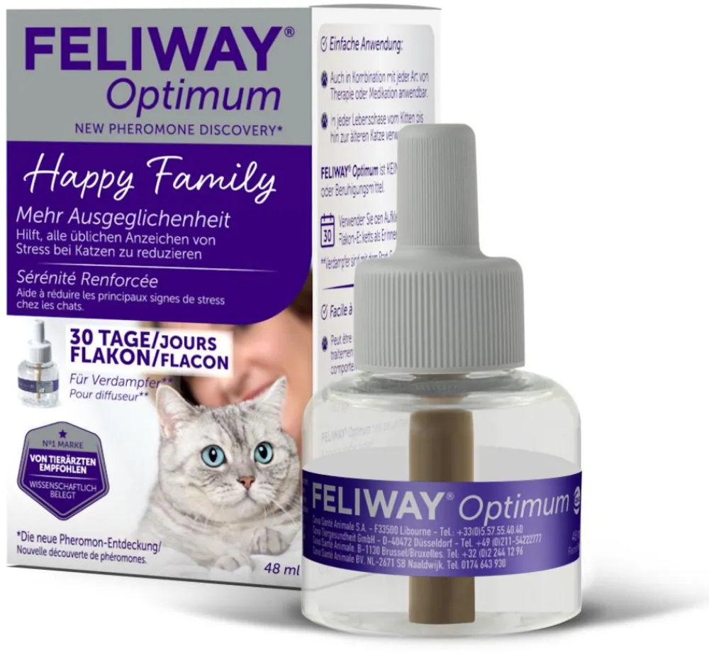 FELIWAY® Katzenpflege > Optimum Nachfüllflakon