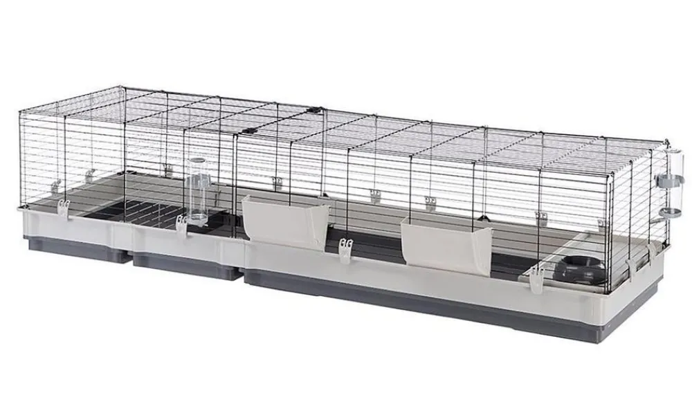Ferplast® Nagerkäfige > ferplast Nagerheim Krolik 200, ca. B205/H50/T60 cm