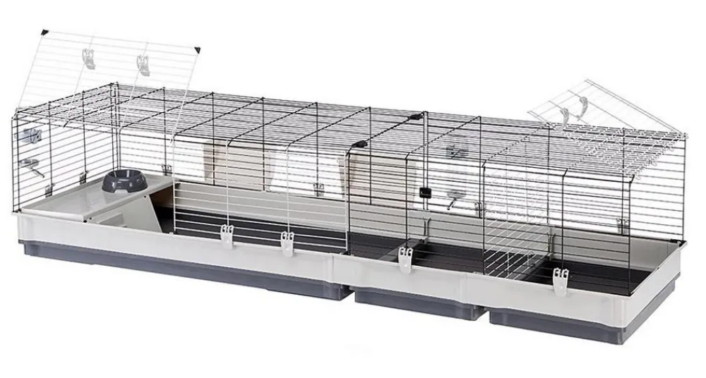 Ferplast® Nagerkäfige > ferplast Nagerheim Krolik 200, ca. B205/H50/T60 cm