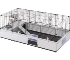 Ferplast® Nagerkäfige - ferplast Nagerheim Modular 3, , ca. B144/H56/T72 cm Hellgrau