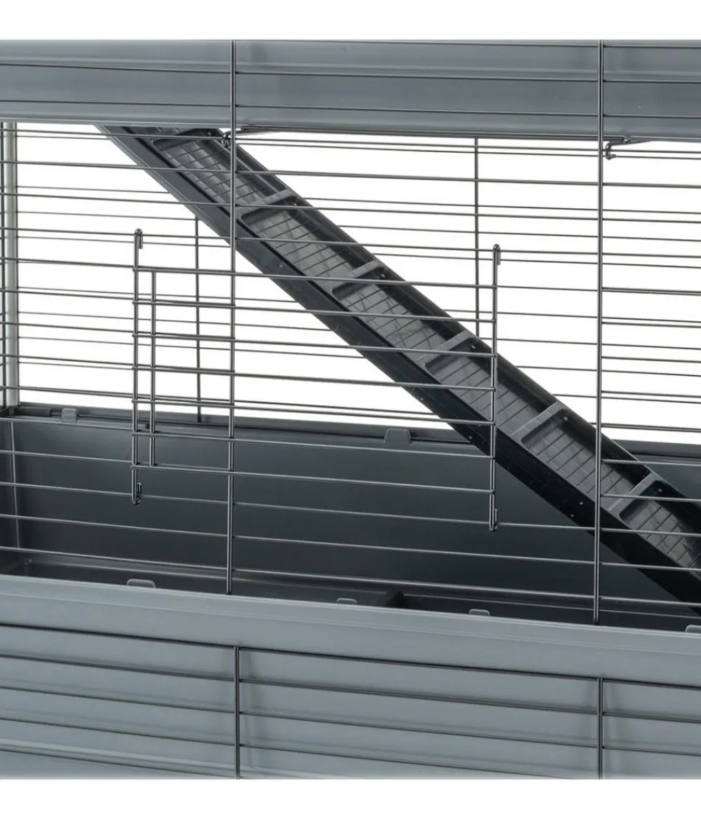 Ferplast® Nagerkäfige > ferplast Nagerheim Rabbit 120 Tris, grau, ca. B118/H166/T58 cm