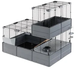 Ferplast® Mehr Kleintierbedarf - ferplast Roof Extension Dach Nagerheim Multipla, schwarz, ca. B37/H50/T72 cm Dunkelgrau