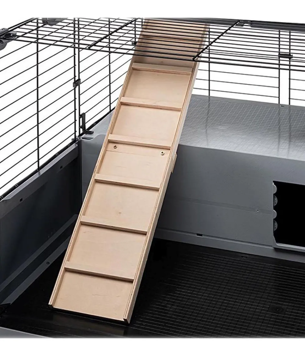 Ferplast® Mehr Kleintierbedarf - ferplast Roof Extension Dach Nagerheim Multipla, schwarz, ca. B37/H50/T72 cm Dunkelgrau