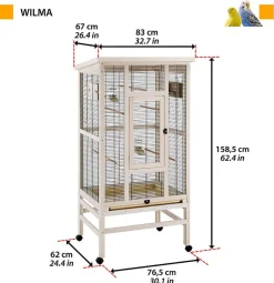 Ferplast® Vogelkäfige & Volieren - ferplast Vogelvoliere Wilma,