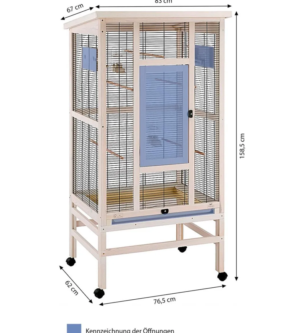 Ferplast® Vogelkäfige & Volieren - ferplast Vogelvoliere Wilma,