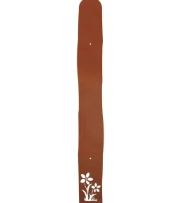 Ferrum Art Design Metall-Zaunlatte Gänseblümchen, ca. H90 cm Braun Clearance