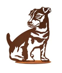 Ferrum Dekoartikel|Mehr Gartendekoration > Metall-Hund Rocco, ca. H45 cm
