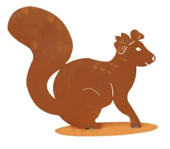 Ferrum Rost-Eichhörnchen Pauline, ca. 36 cm Braun Sale