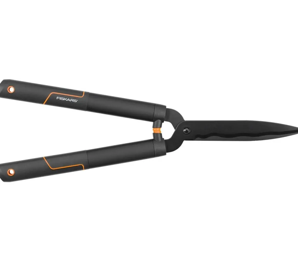 Fiskars Heckenschere & Gartenschere - SingleStep Heckenschere HS22 Schwarz