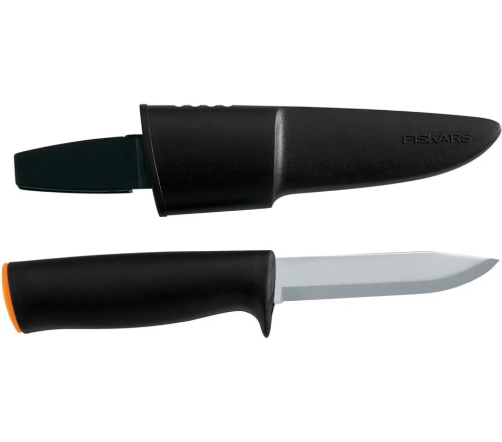 Fiskars Gartengeräte - Universalmesser, 21 cm Schwarz