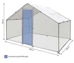 Flamingo Freilaufgehege Doerak, Silber Outlet