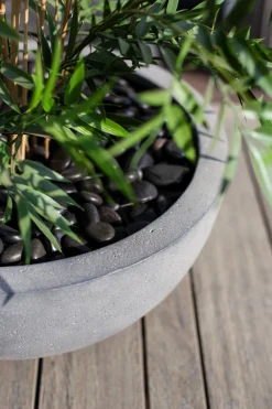 fleur ami Blumentöpfe & Übertöpfe > Polystone-Pflanzschale Ego Plus, rund