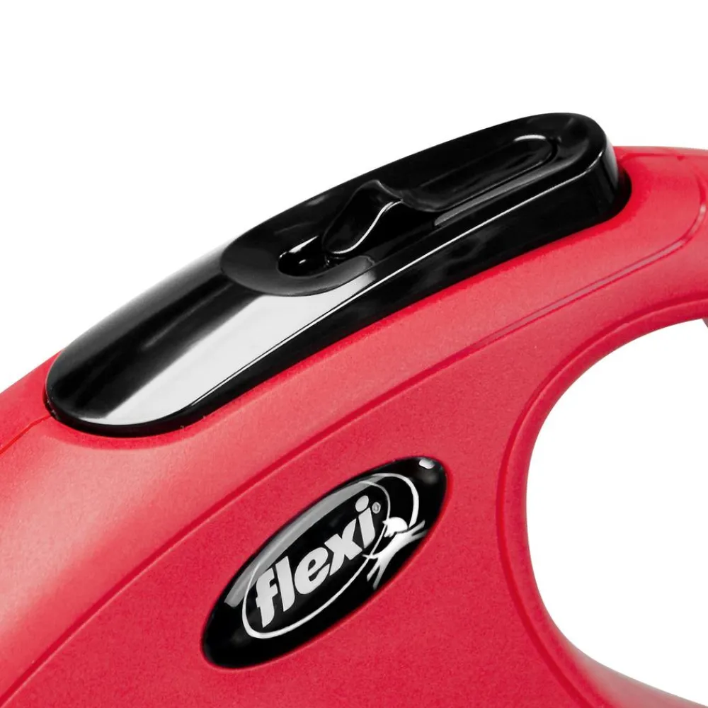 flexi® Hundeleine Gurt-Leine New Classic, Small, 5m Rot Outlet