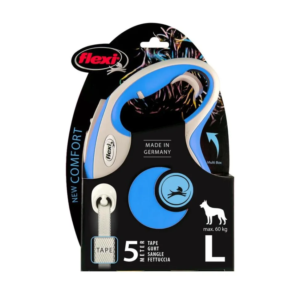 flexi® Hundeleinen > Hundeleine Gurt-Leine New Comfort, Large, 5 m