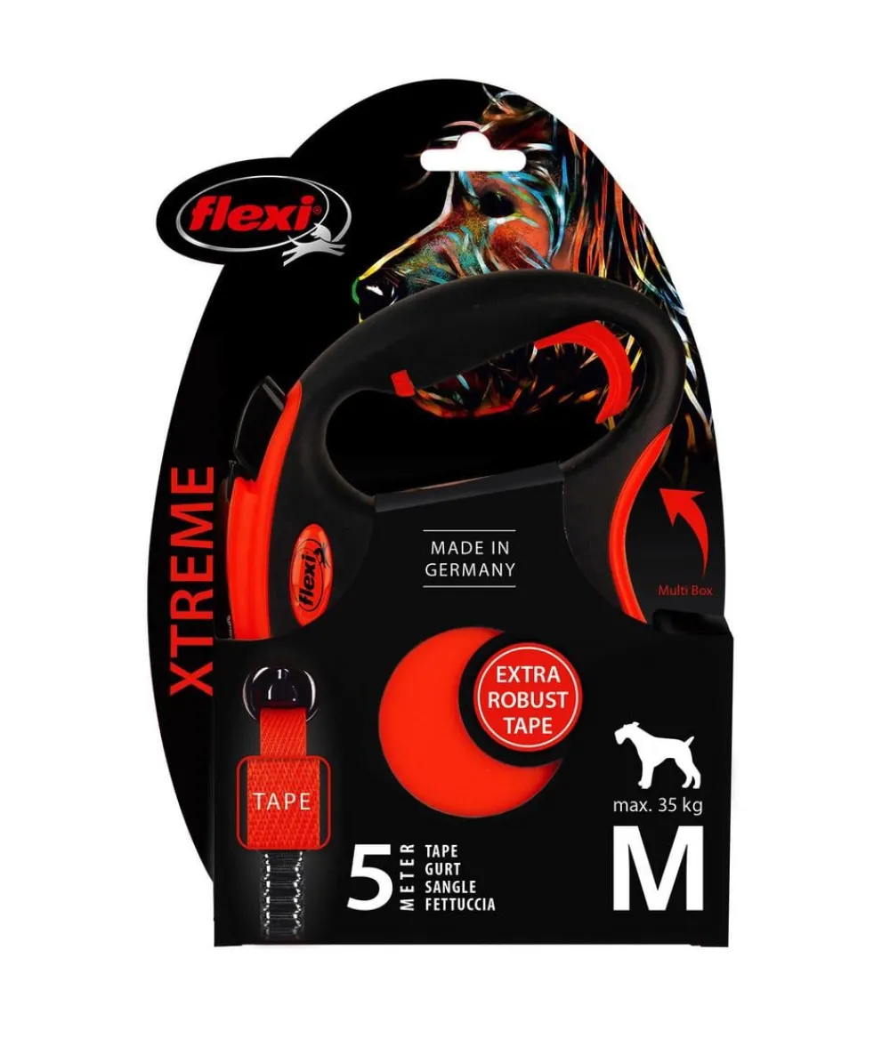 flexi® Hundeleinen - Hundeleine Gurt-Leine XTREME, Medium, /, 5 m