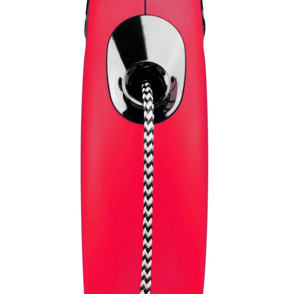 flexi® Hundeleine Seil-Leine New Classic, Small, 8m Rot Clearance