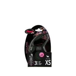 flexi® Hundeleine Seil-Leine New Classic, X-Small, 3m Schwarz Outlet