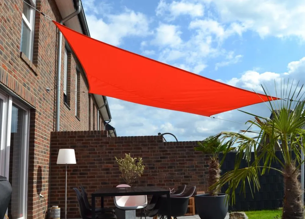 Floracord Sonnensegel - Sonnensegel, rechteckig, ca. B300/T250 cm Orange