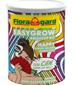 Floragard Mehr Saatgut|Spezialerde > EasyGrow Anzucht-Kit Happy Green Gelato (Feminized)